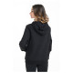 Target Γυναικεία ζακέτα Fleece Hoodie Jacket ''Vibes''